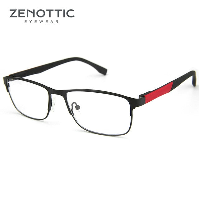ZENOTTIC Optical Prescription Glasses Men Women Myopia Photochromic Eyeglasses