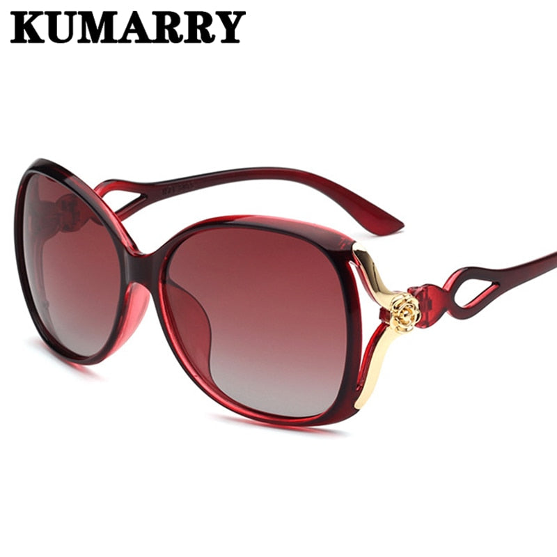 KUMARRY Oversized Polarized Sunglasses Women